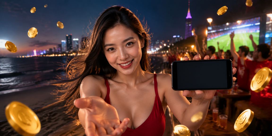Người dùng Sài Gòn đặt cược qua điện thoại di động tại bãi biển